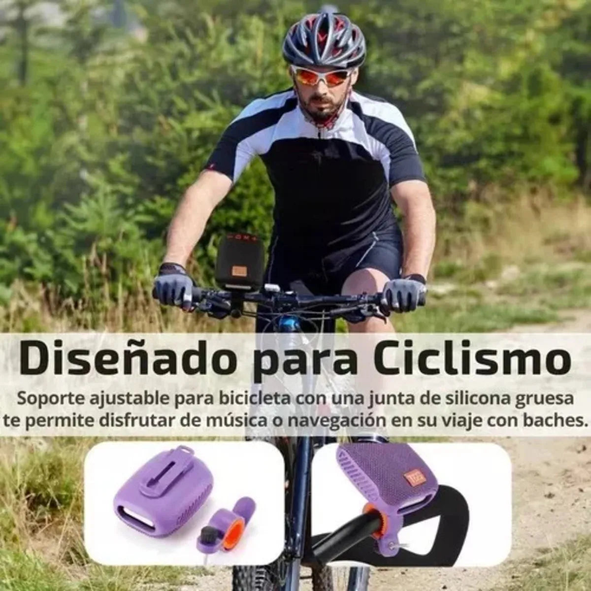 Altavoz Bluetooth Portátil Bicicleta