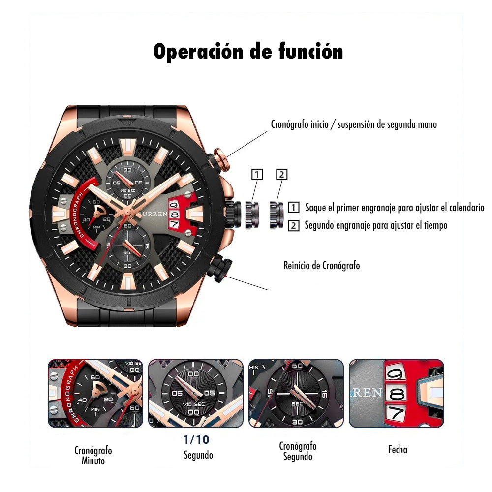 RELOJ PARA CABALLERO CURREN 8401