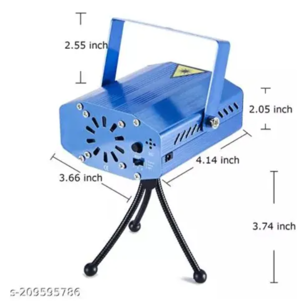 Proyector láser de figuras
