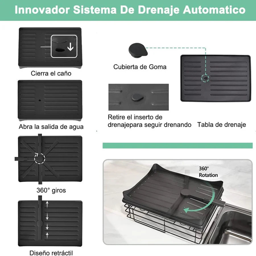 RACK DE COCINA MULTIUSOS