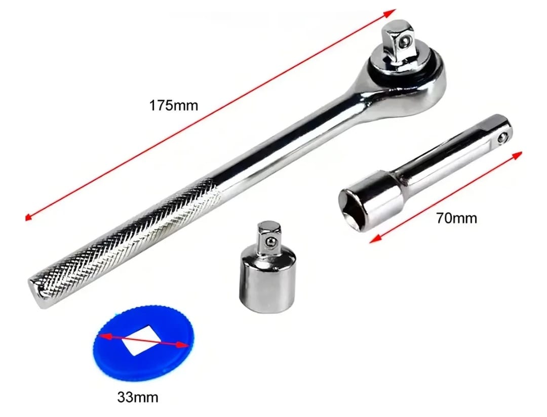Kit de copas raches 40 piezas marca