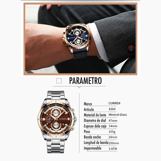 RELOJ PARA CABALLERO CURREN 8360
